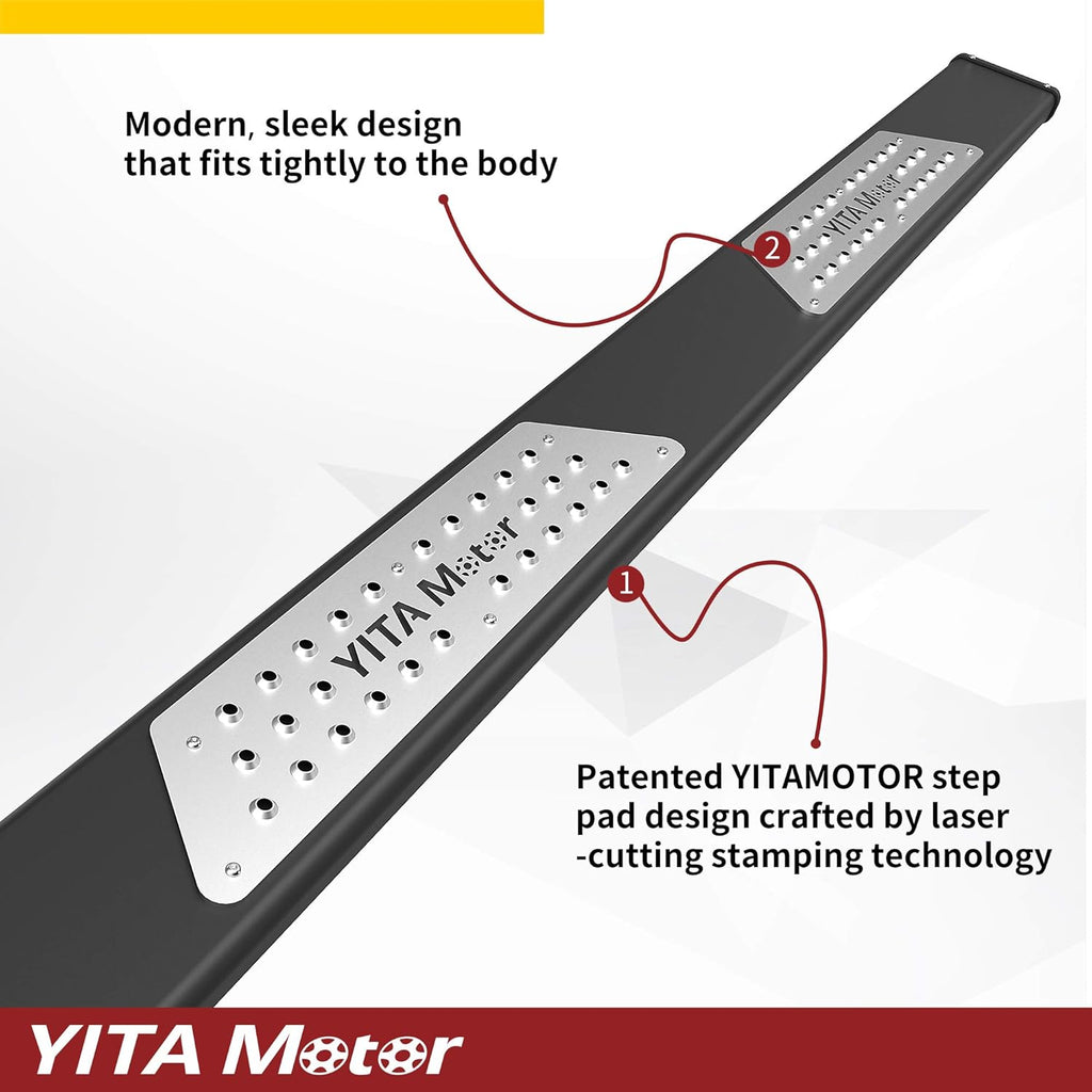 6.5 Inches Running Boards Side Steps Nerf Bars G226
