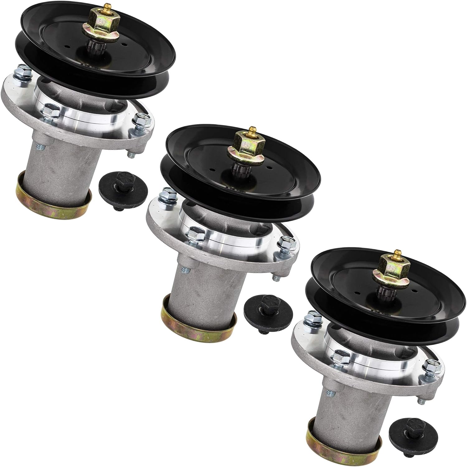 Deck Spindle Assembly with Pulley 3 Pack V18822