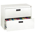 White 2-Drawer File Cabinet T942280