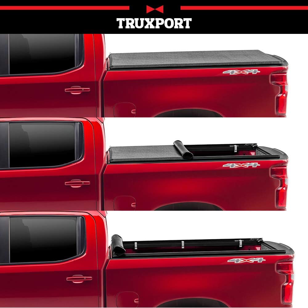 Soft Roll Up Truck Bed Tonneau Cover S680902
