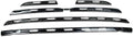Front Grill Grille Cover Trims Stainless Steel I7060