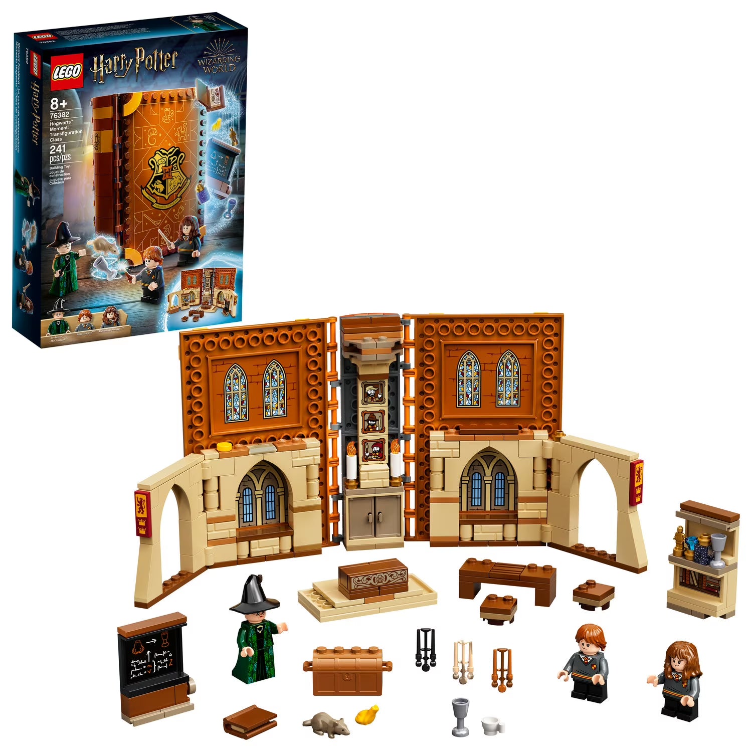 LEGO Harry Potter Hogwarts Moment Transfiguration Class Collectible Playset (240 Pieces) V5361