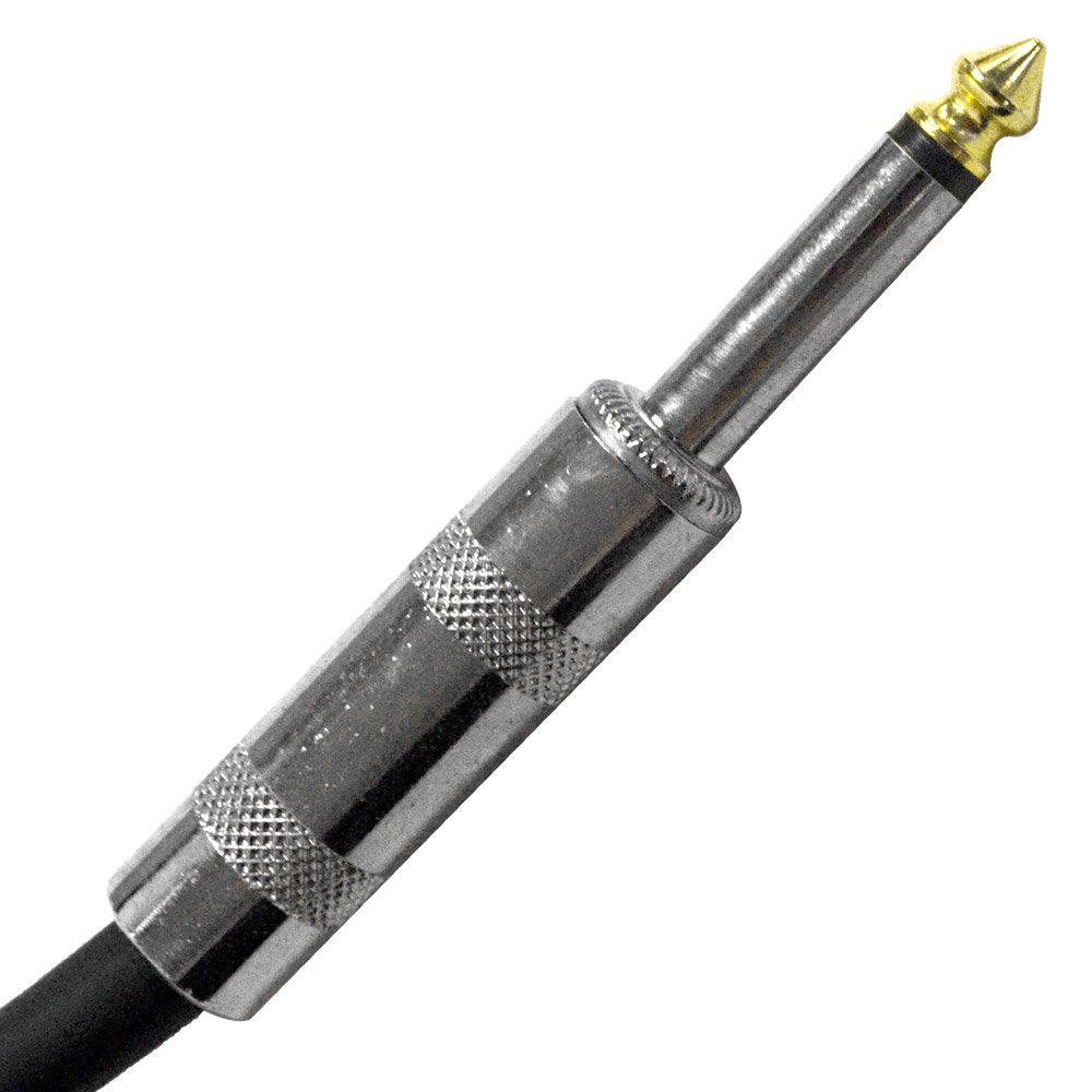 Pair of 100 Feet 1/4 to 1/4 Pro Audio Speaker Cables 14 Gauge B16585