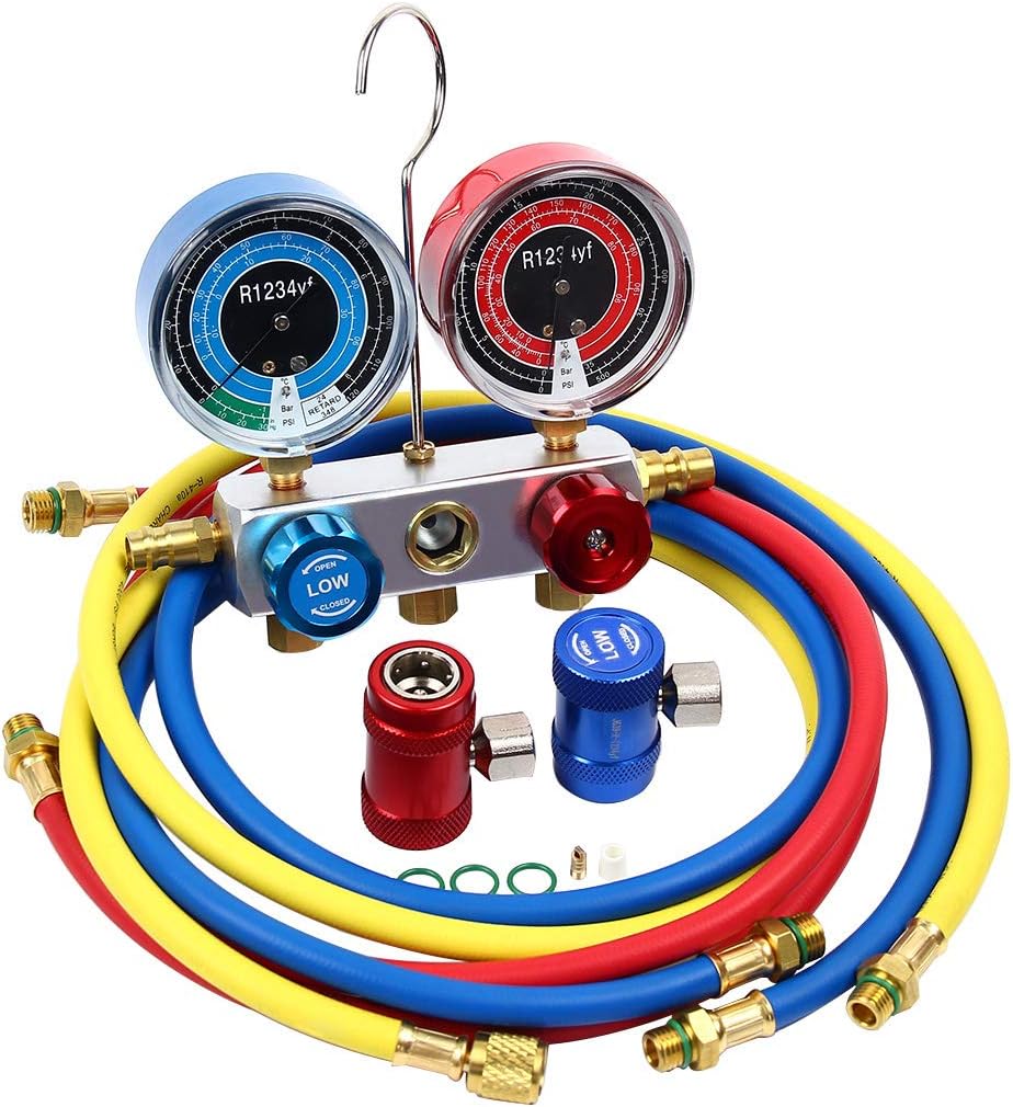 A/C Diagnostic Manifold Gauge Kit for R1234YF Pack of 2 I95642