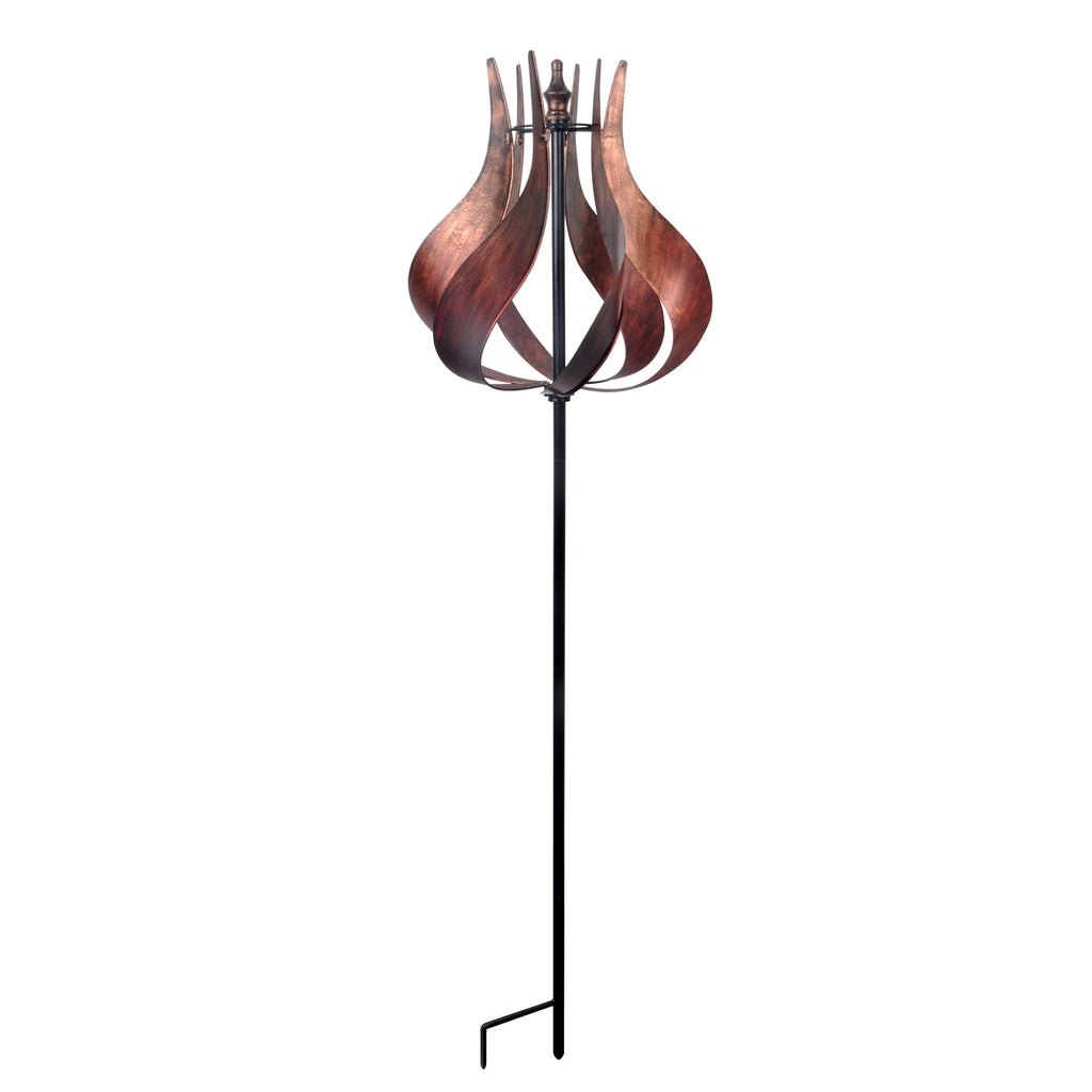 Tulip Kinetic Windmill Sculpture H59061