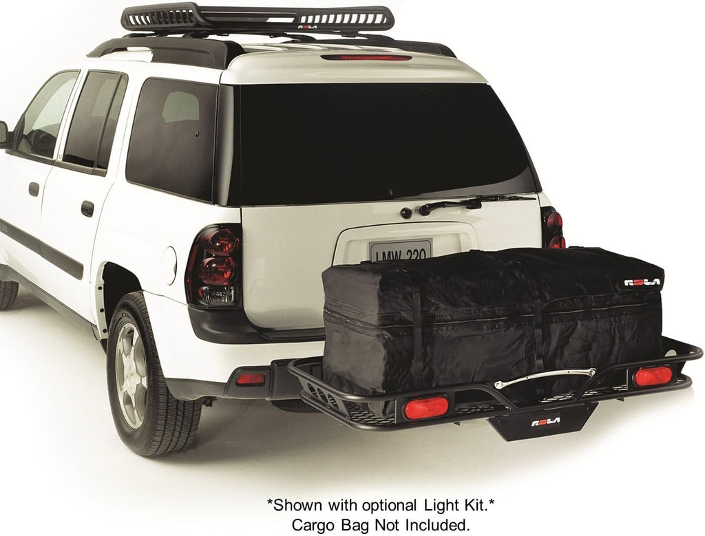 Steel Cargo Carrier, Hitch-Mount Basket (2-Inch Receivers) O259