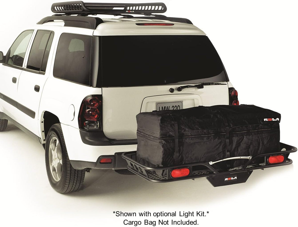 Steel Cargo Carrier, Hitch-Mount Basket (2-Inch Receivers) O259