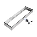 60cm Adjustable Width Rolling Heavy Duty BBQ Grill J949