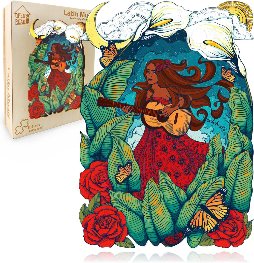 African Sunshine Wooden Jigsaw Puzzle B755867