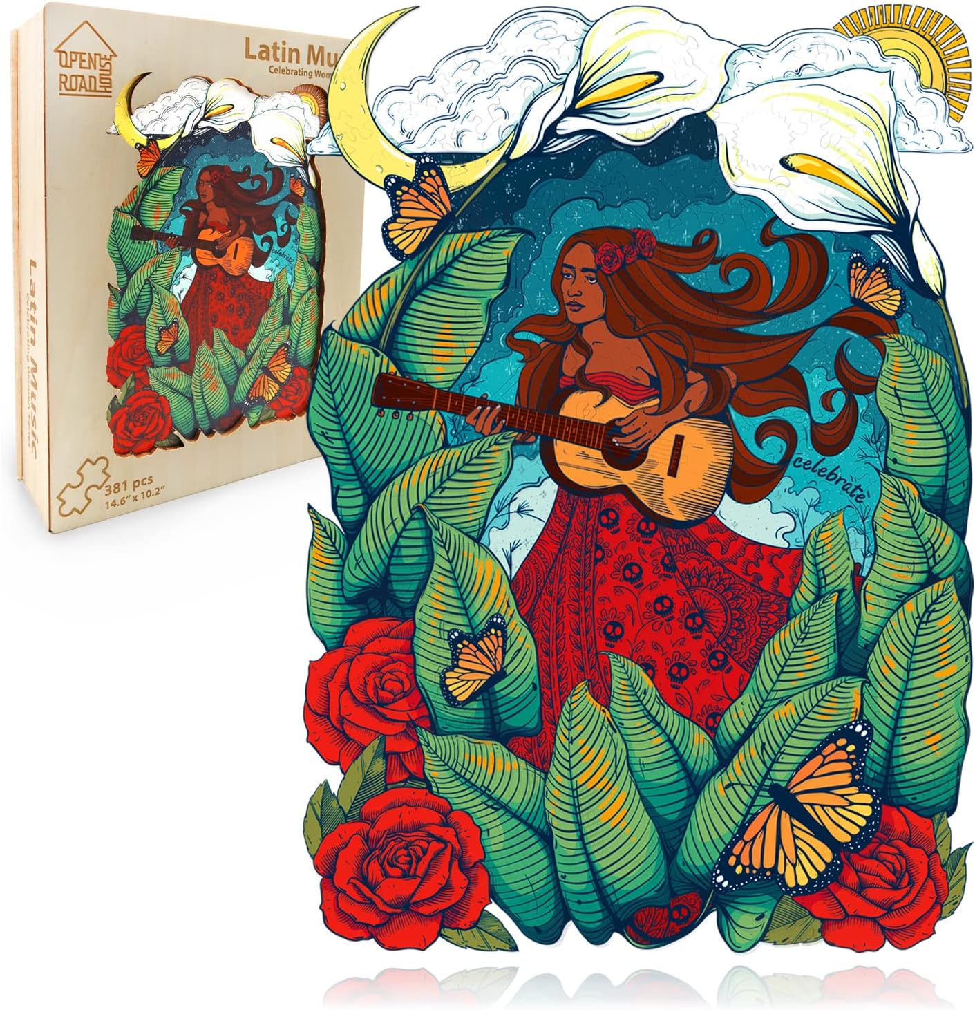 African Sunshine Wooden Jigsaw Puzzle B755867