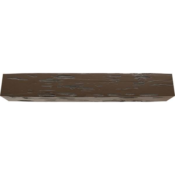 Burnished Mahogany Faux Wood Fireplace Mantel V47914