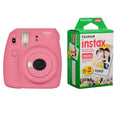 Flamingo Pink Instax Mini 9 Camera with 20X Instant Film W401
