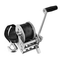 900 lbs Single Speed Winch with 12 Strap F6543