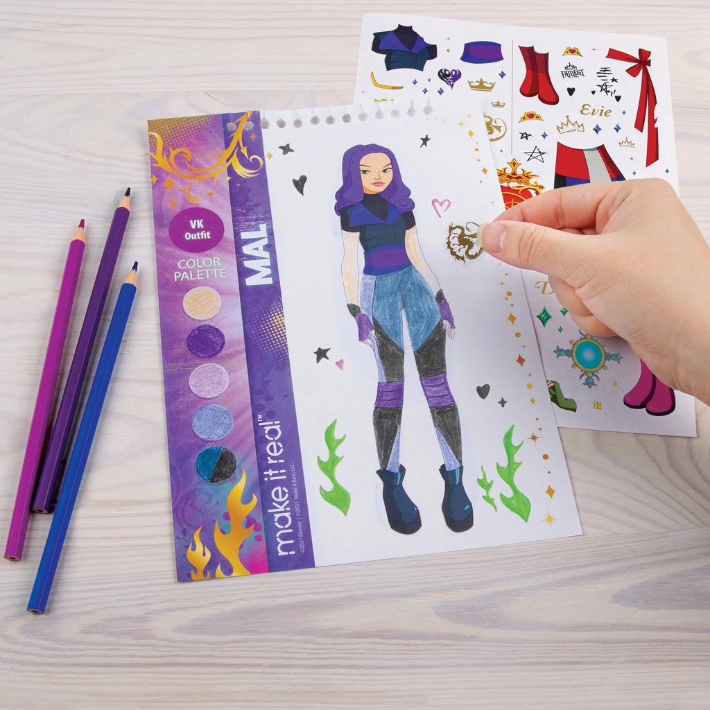 9 Piece Light Table & Sketchbook Set with Stickers & Coloring Pencils S225