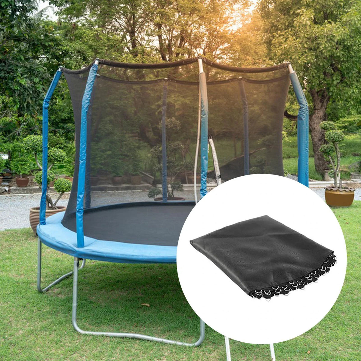 10ft Round Trampoline Mat with 60 Buckles U71729
