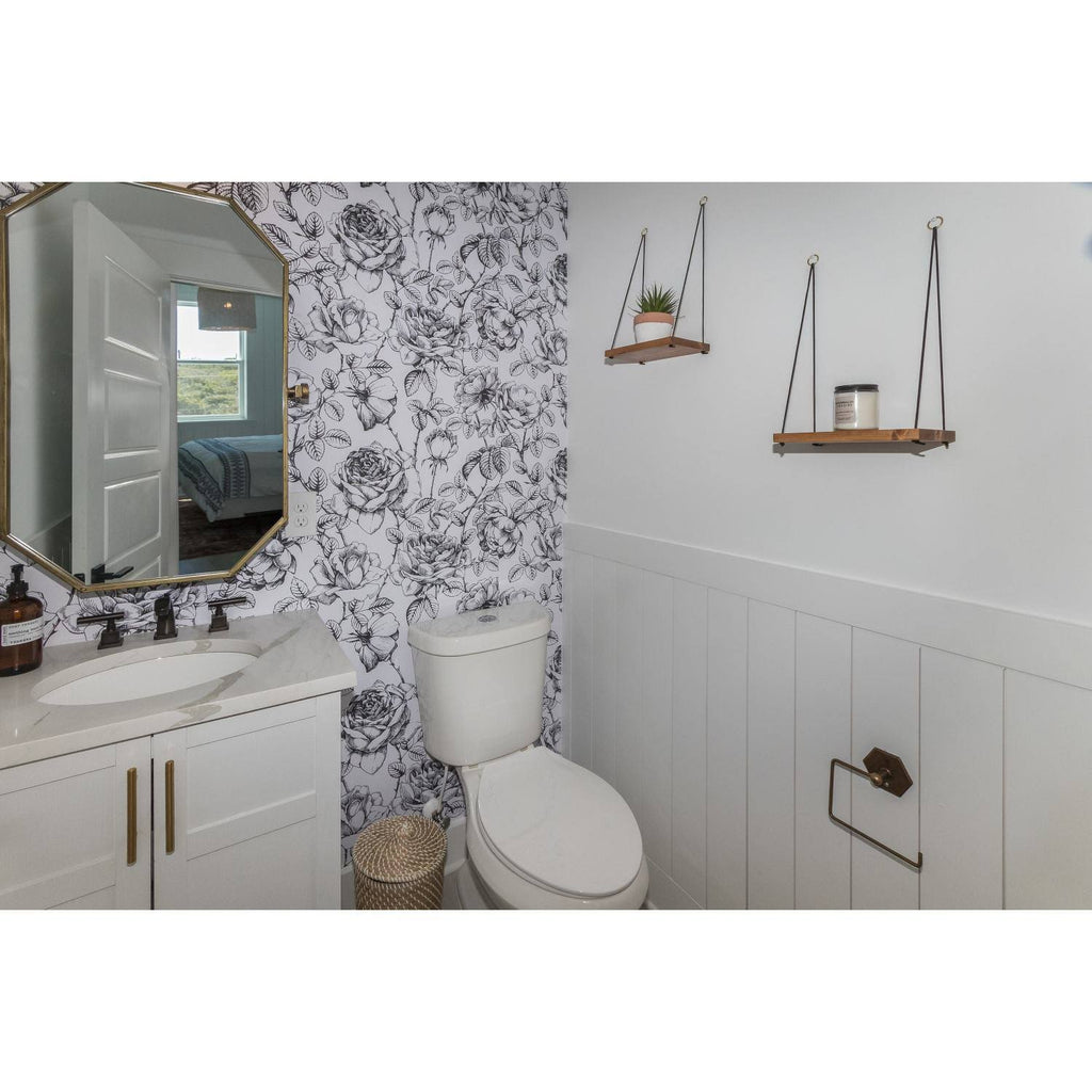 Polished Brass Mini Widespread Lavatory Faucet with Pop-Up D202685