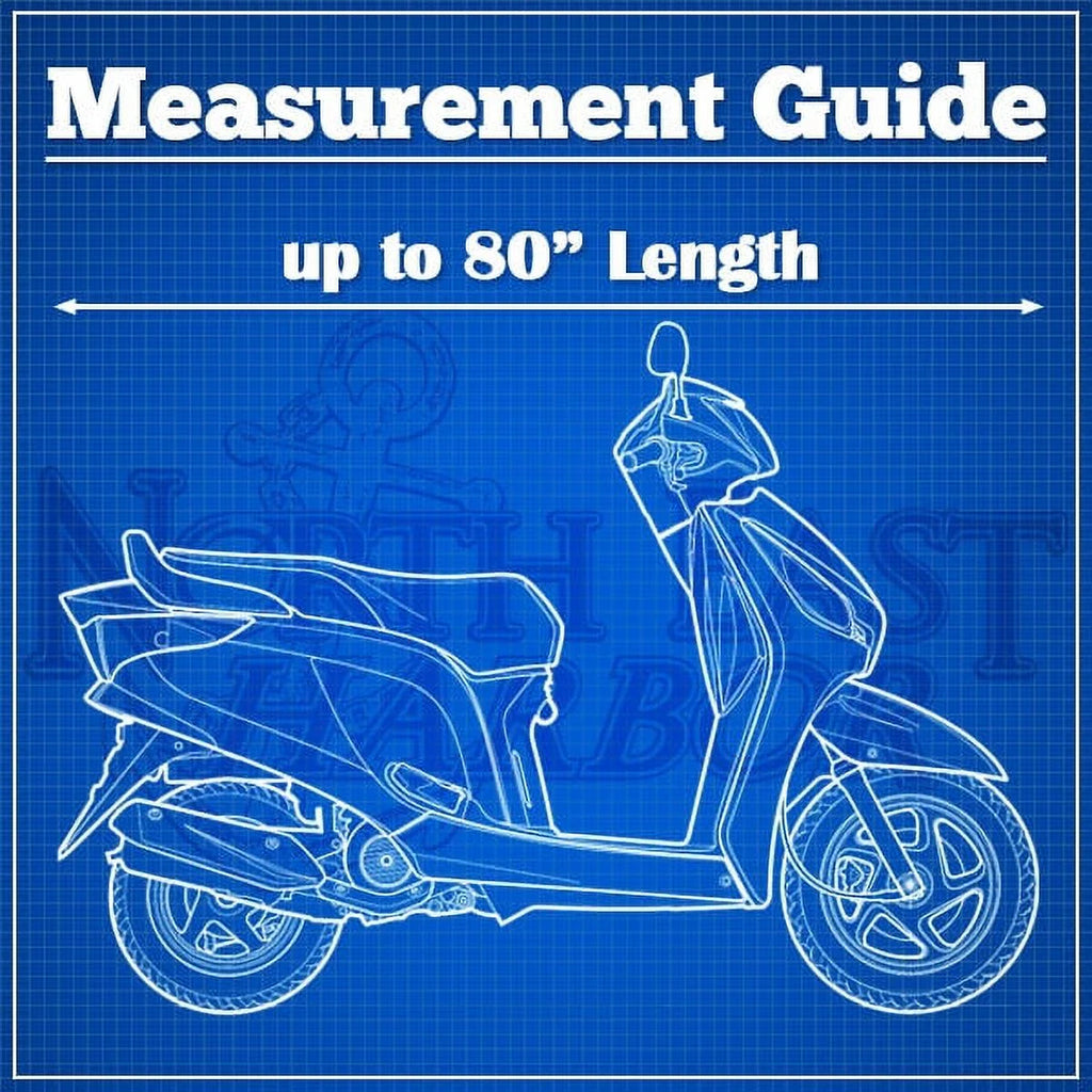 Heavy Duty 4 Layer Motorcycle Storage Cover H1945