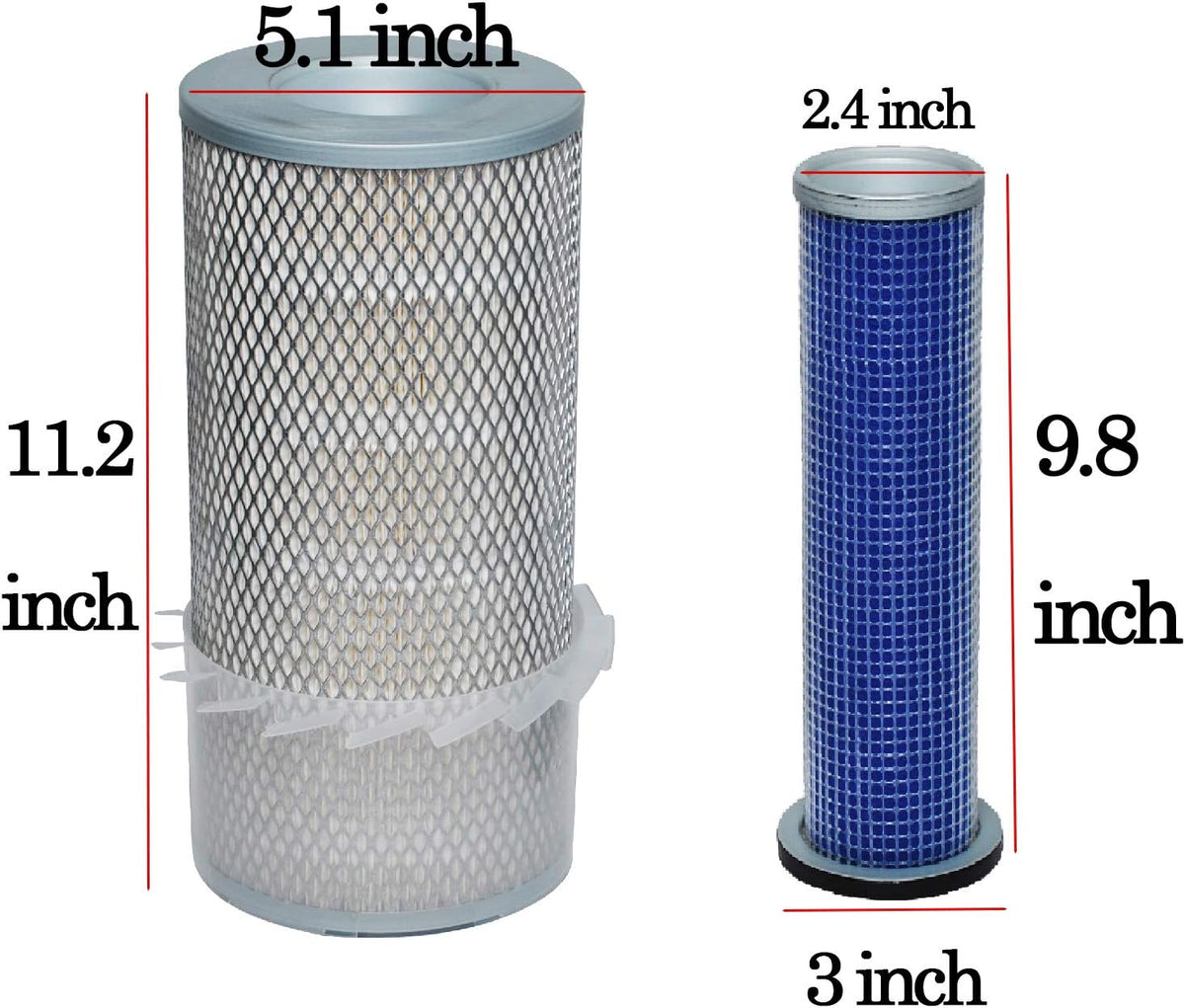 Skid Steer Filter Kit Air Filter Oil Filter Kit D660