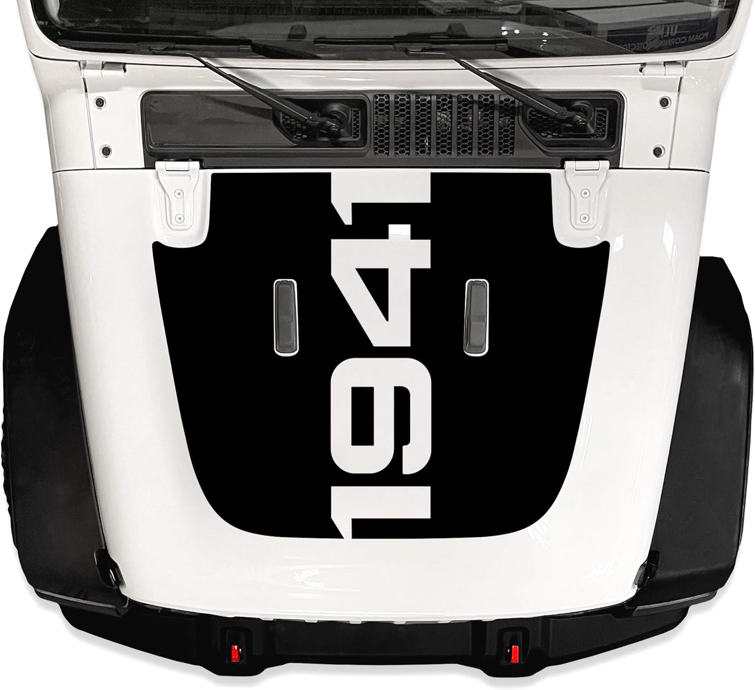 Matte Black 3M Vinyl Decal Wrap Pack of 2 G719