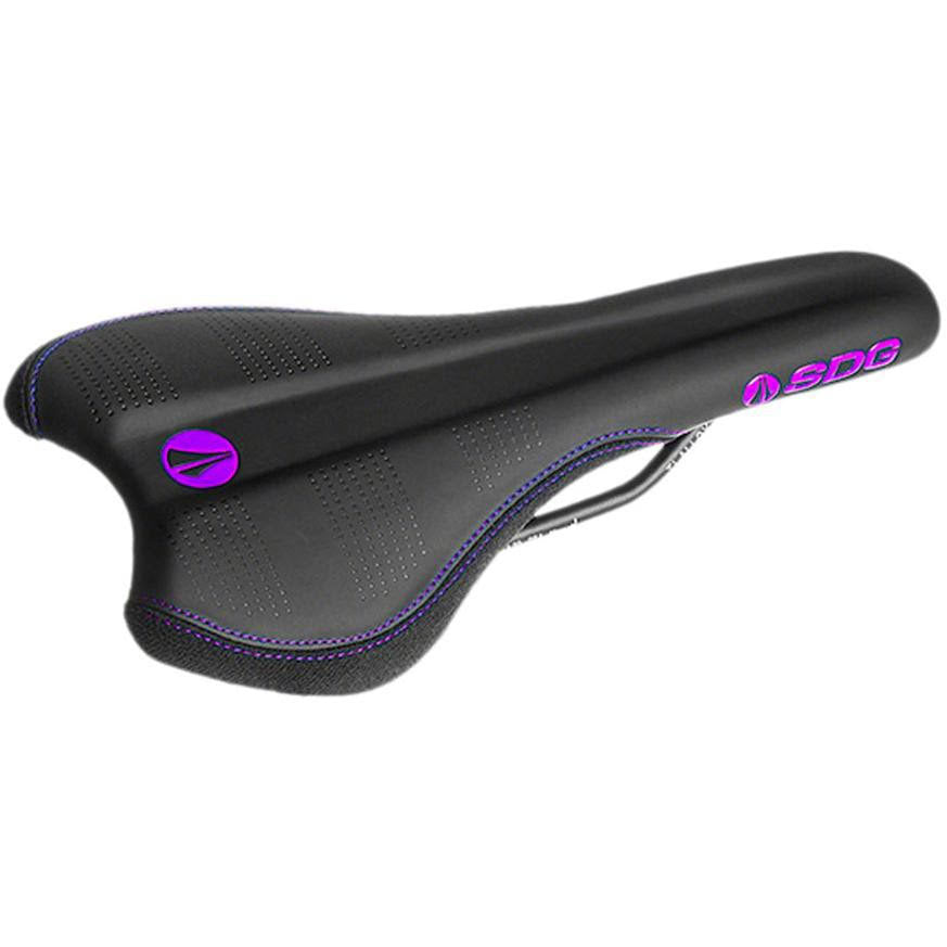 Black/Purple Ti-Alloy Saddle G2676