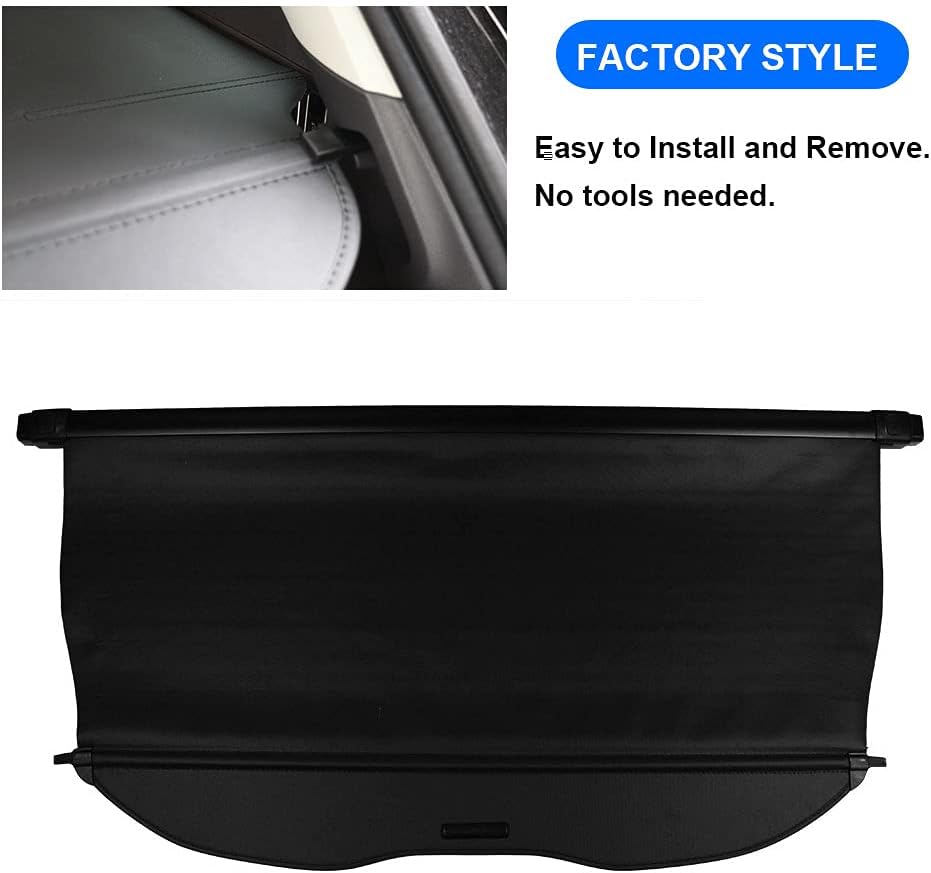 Cargo Cover for Subaru Outback 2010-2014 Rear Trunk Retractable Security Shade O22867