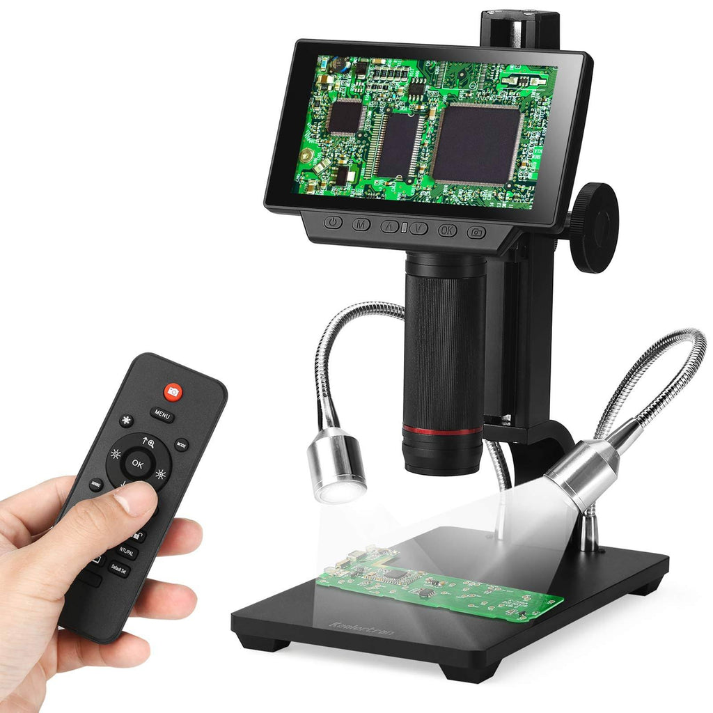 5 inch LCD 1080p Digital Microscope with Adjustable Stand M525400