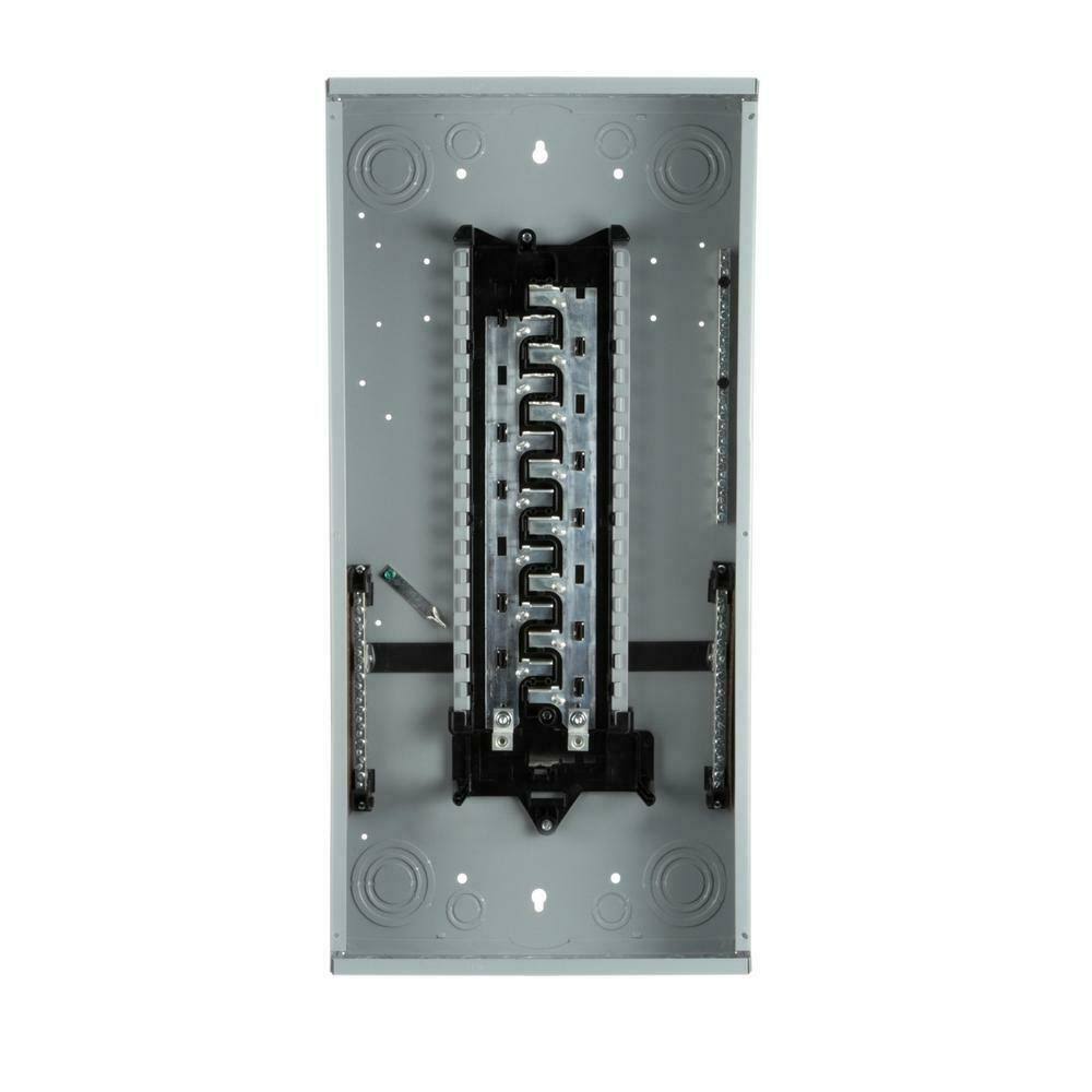 Load Center, 30 Spaces, 40 Circuits, 125 Amp, Main Lug P4340