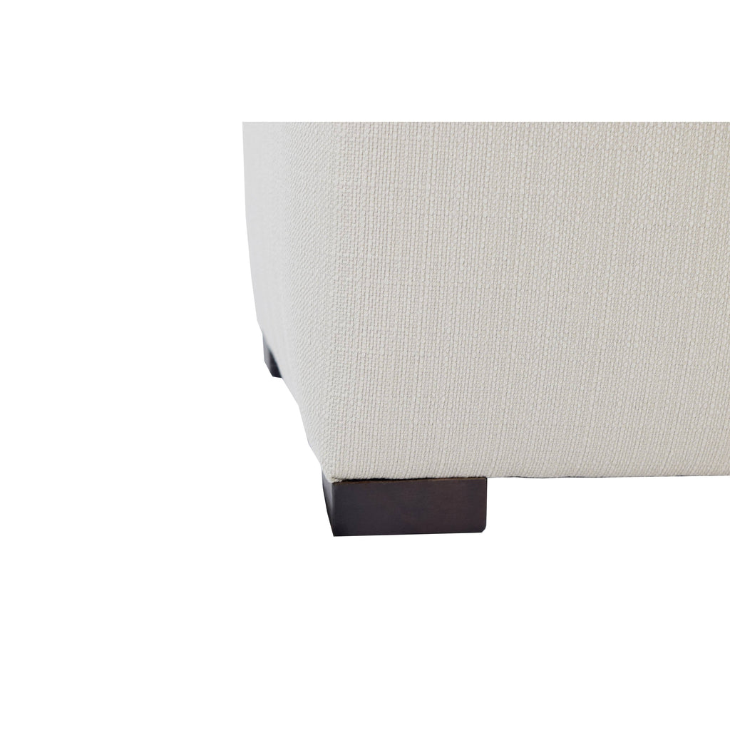 Beige Tufted Storage Bench O72295