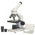 40X-1000X Biological Compound Microscope with Prepared and Blank Slides E115235