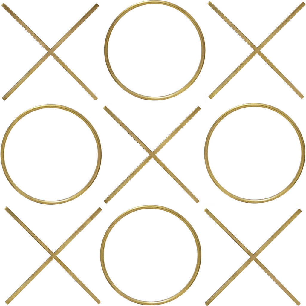 Gold Stainless Steel Wall Decor K294