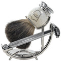 29L Safety Razor Shave Set with Black Badger Brush & Stand Z14791