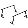 800LB Capacity Extendable Non-Drilling Pickup Rack Ladder Rack 2 Bars L1912