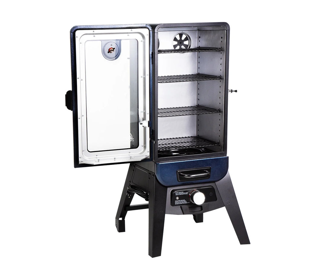 Blue Hammertone Vertical Smoker R778071