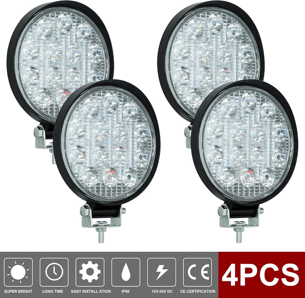 48W 12v LED Square Work Lights N684