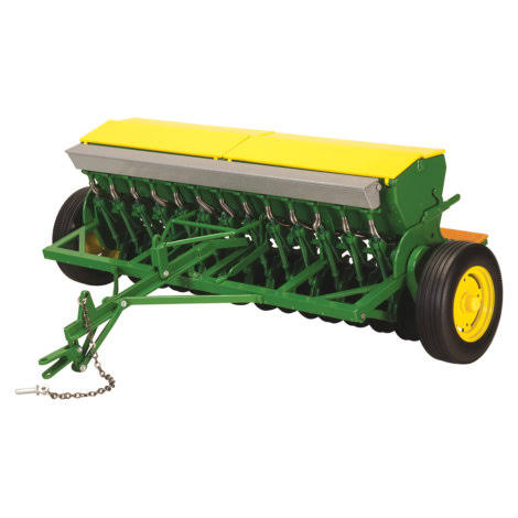 Yellow Hopper Lids 1/16 Diecast Grain Drill V6874