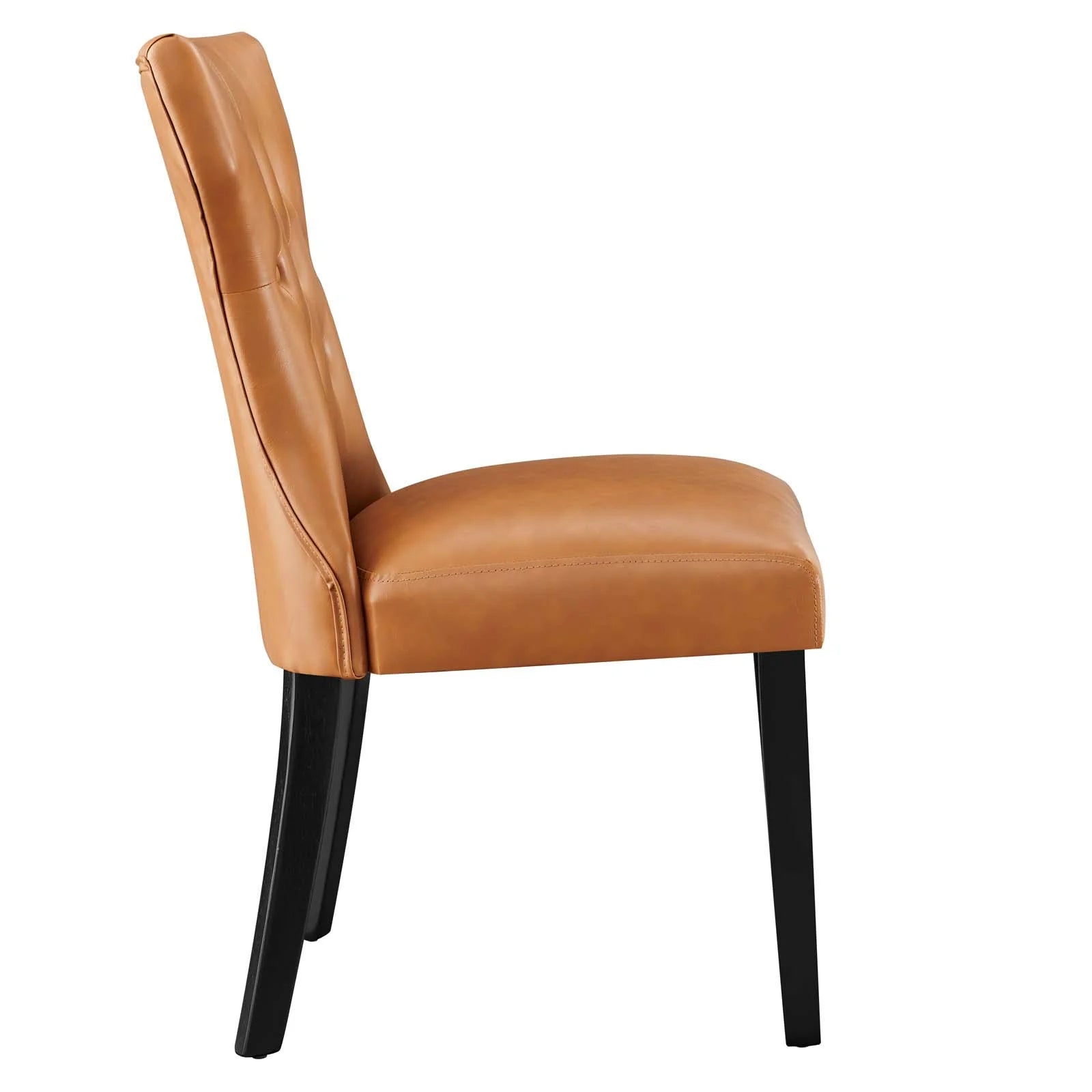 Tan Vinyl Side Chair X76681
