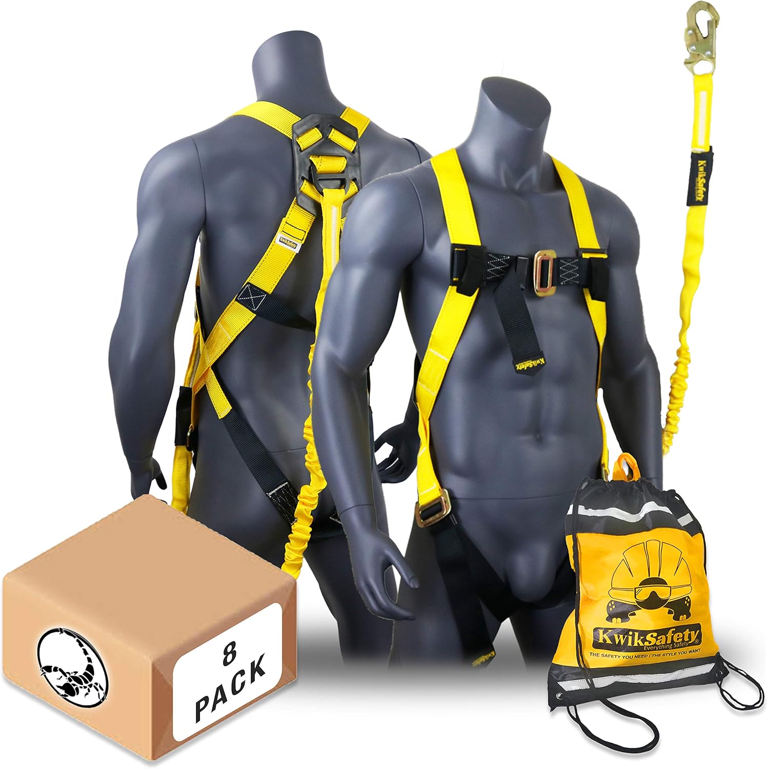 Safety Harness with Attached Lanyard H970292