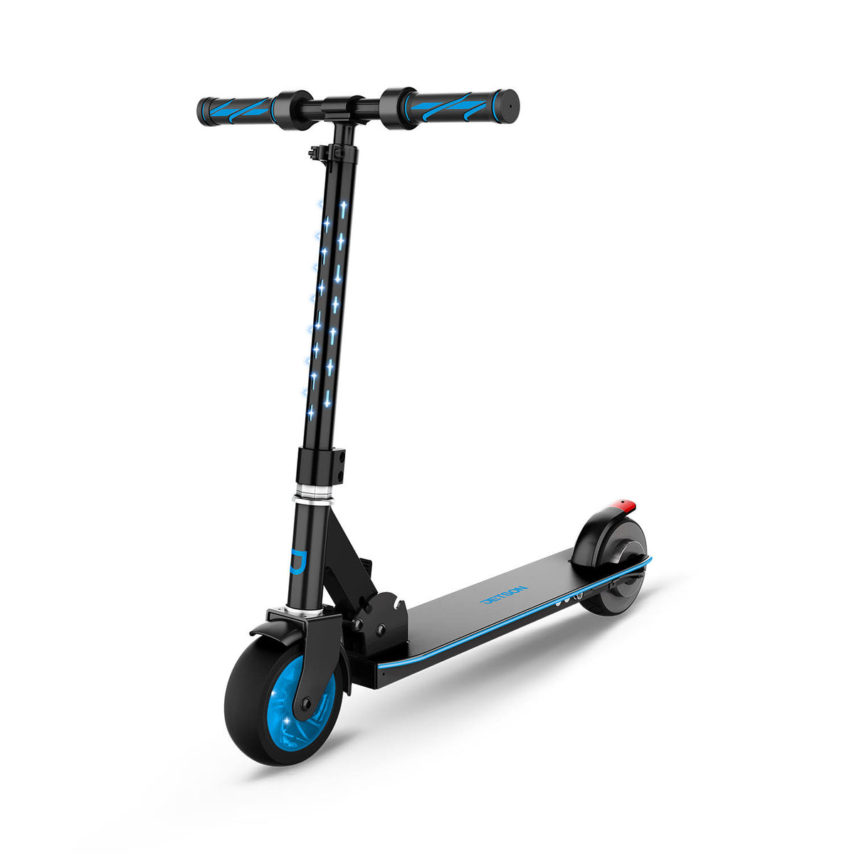 Kids Electric Scooter with Throttle, LED Lights W9089