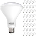 32 Pack BR30 LED Bulbs, 5000K Daylight, E26 Base, Dimmable Recessed Can Light Bulbs W706