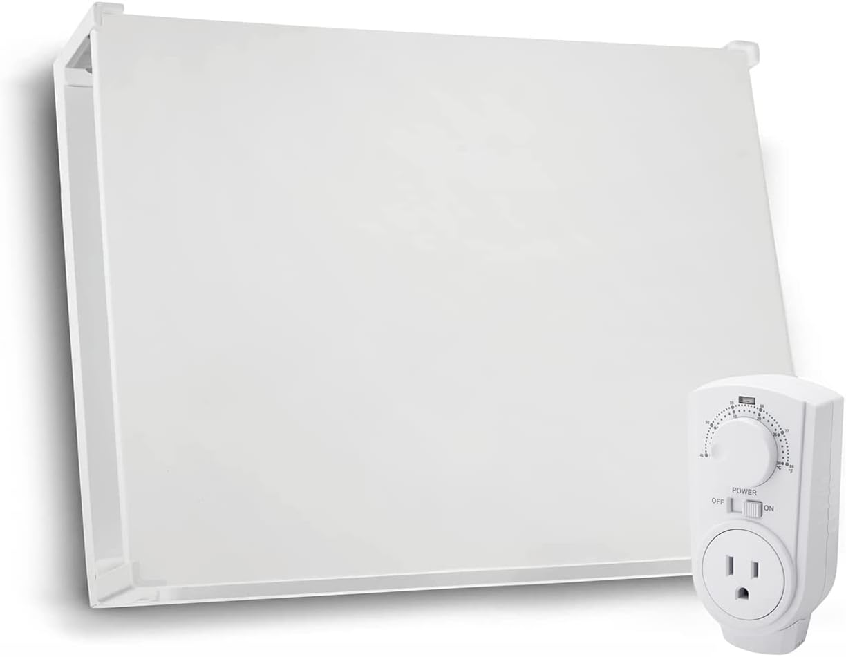 Wall Mount Smart Space Heater Panel, WiFi Thermostat, 400W Convection Heater Q3405
