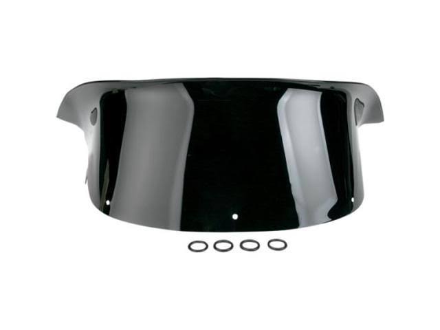 Polycarbonate Windshield Low 10in Black G55818