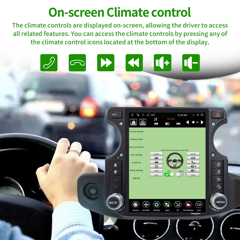 12.1 inch Touch Screen Car Radio Stereo with Apple Carplay V8884