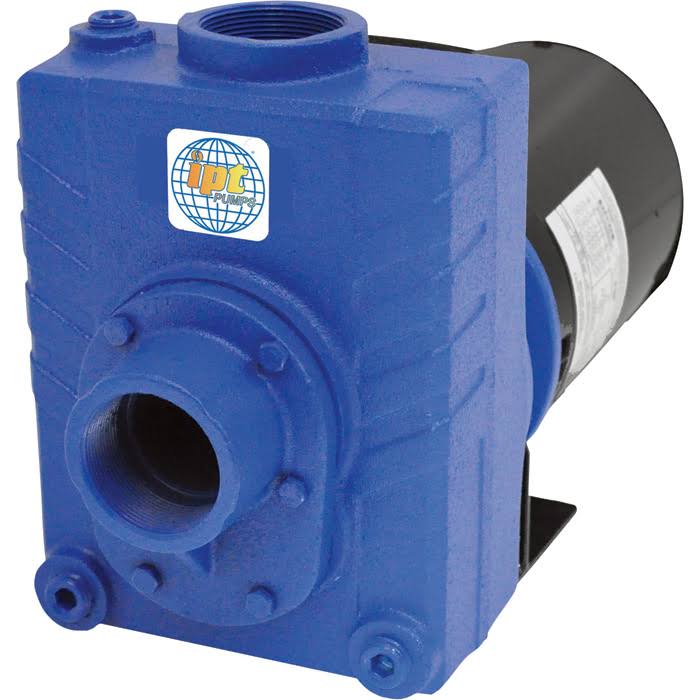 Cast Iron Self-Priming Centrifugal Water Pump, 7500 GPH, 2 HP, 2 inch I747313