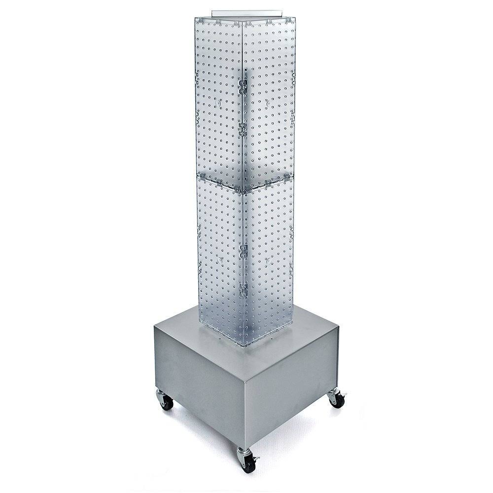 4-sided Interlocking Pegboard Display P169398