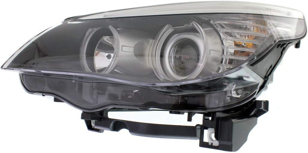 Halogen Headlight Assembly for BMW 5 Series 2008-2010 Passenger Side A799939