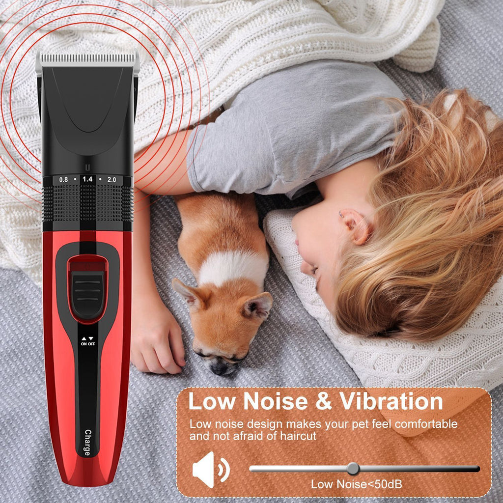 Pet Grooming Kit Dog Cat Trimmer Hair Clippers Shaver K711