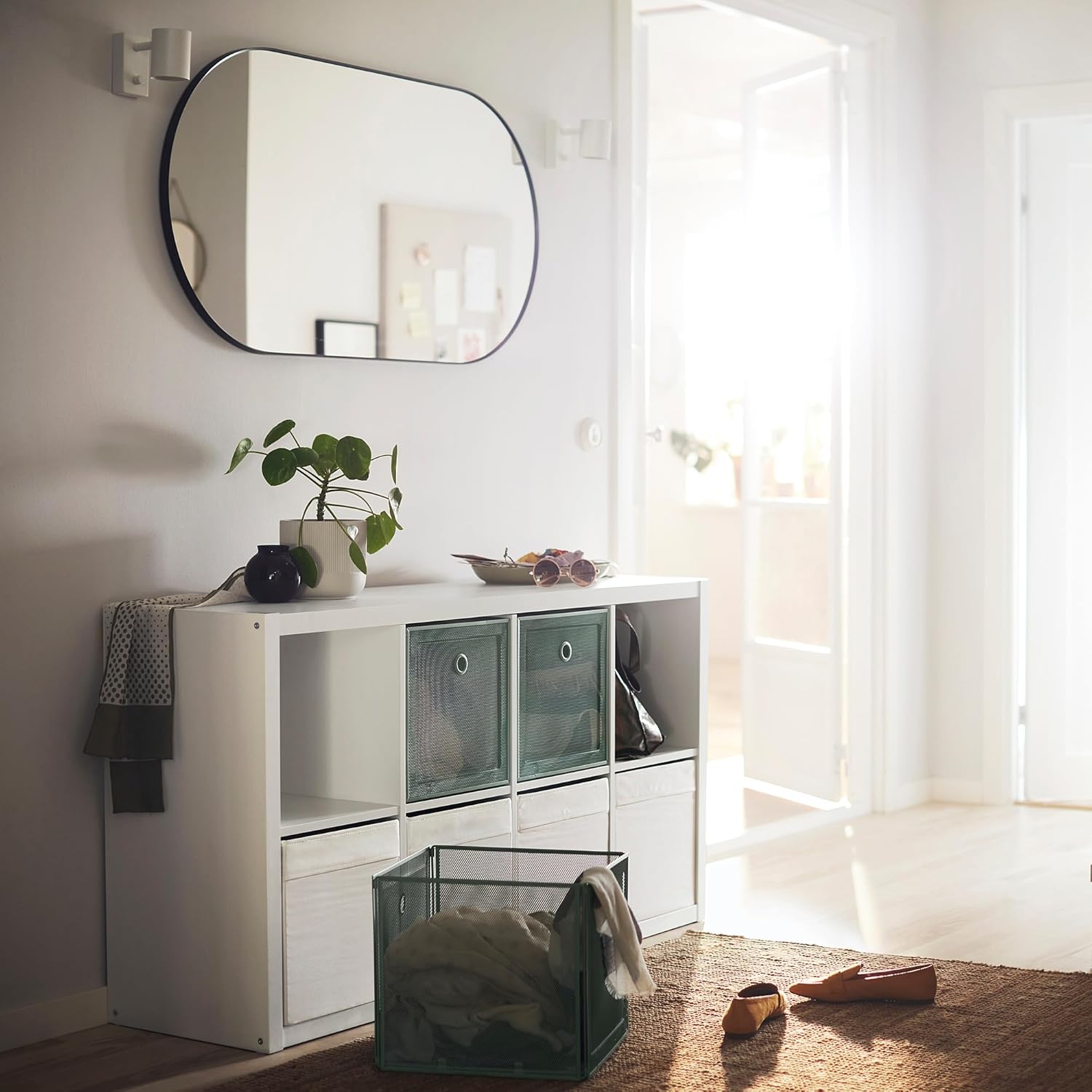White 8 Shelf Shelving Unit (77x39x147 cm) Q34782