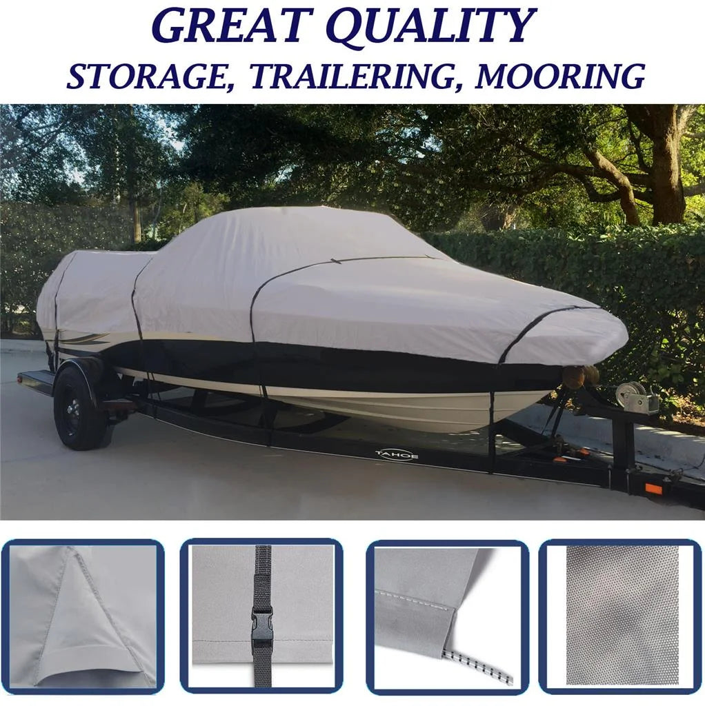 Boat Cover for Crestliner Crusader 775 Rampage I/O 1982-1986 P923