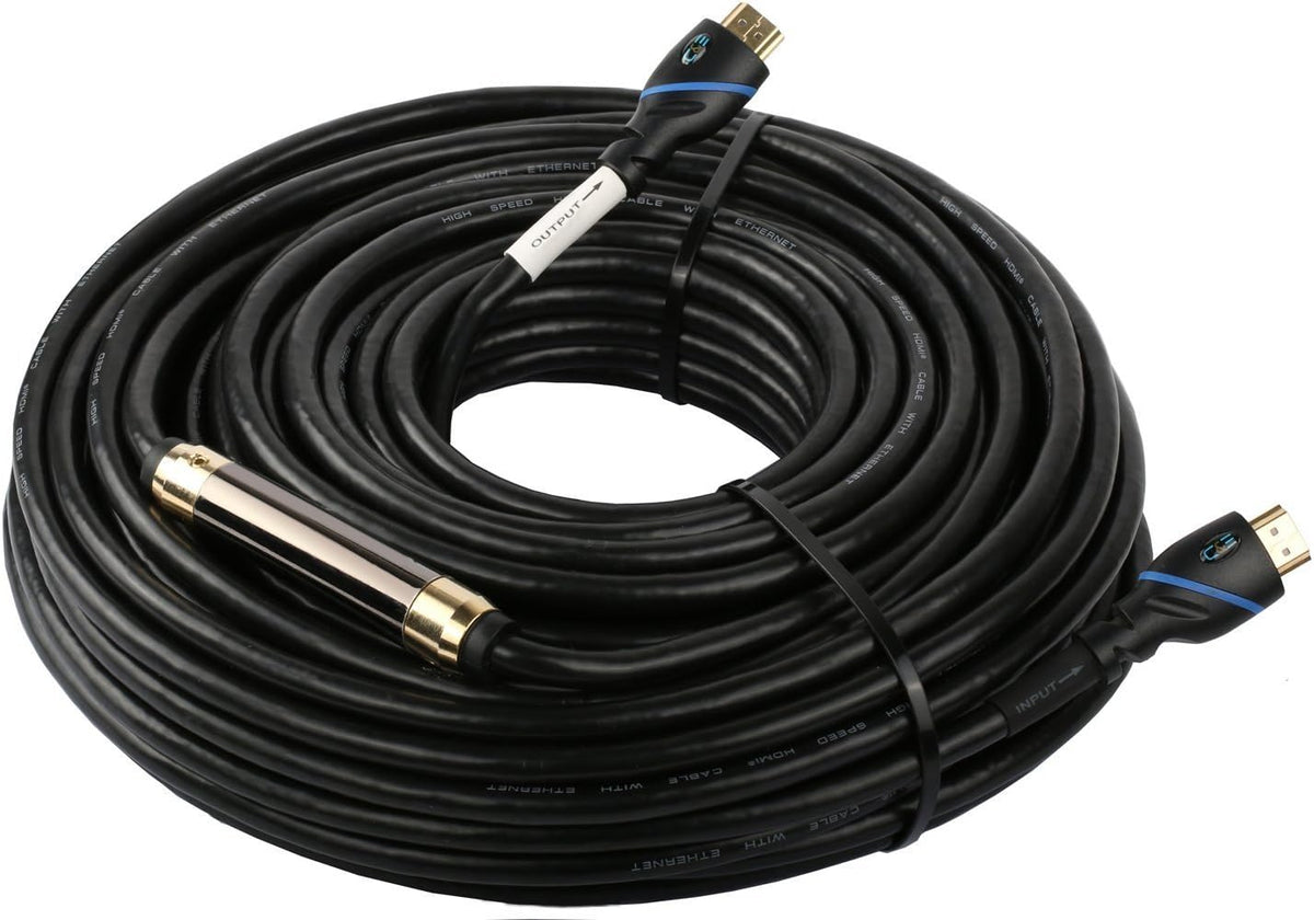 100ft High Speed HDMI Cable Male to Male with Ethernet Black J92717