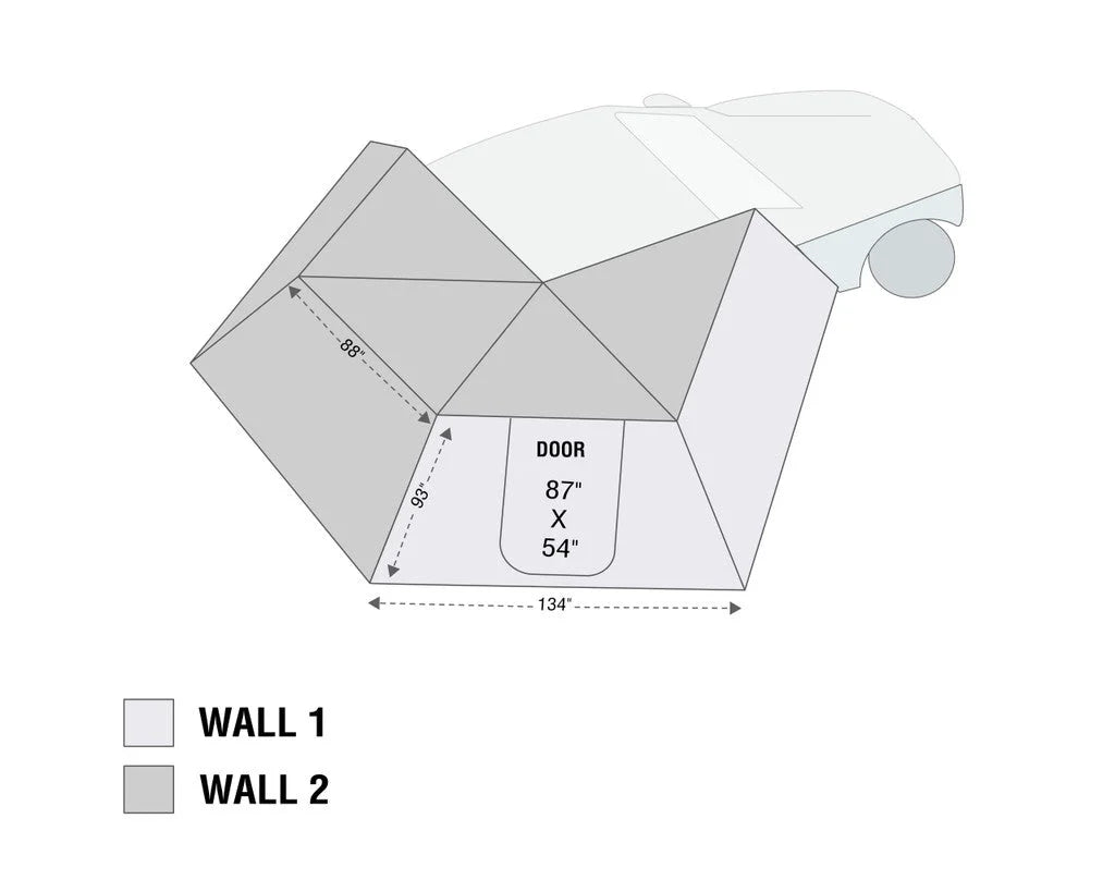 Passenger Side Awning Wall J383894